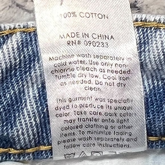 Pacsun Mom Jeans High Rise Light Wash Size 25 - Picture 12 of 12